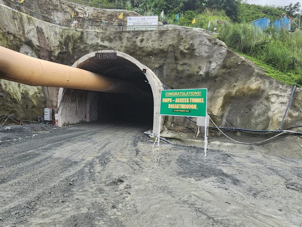 water access tunnel project