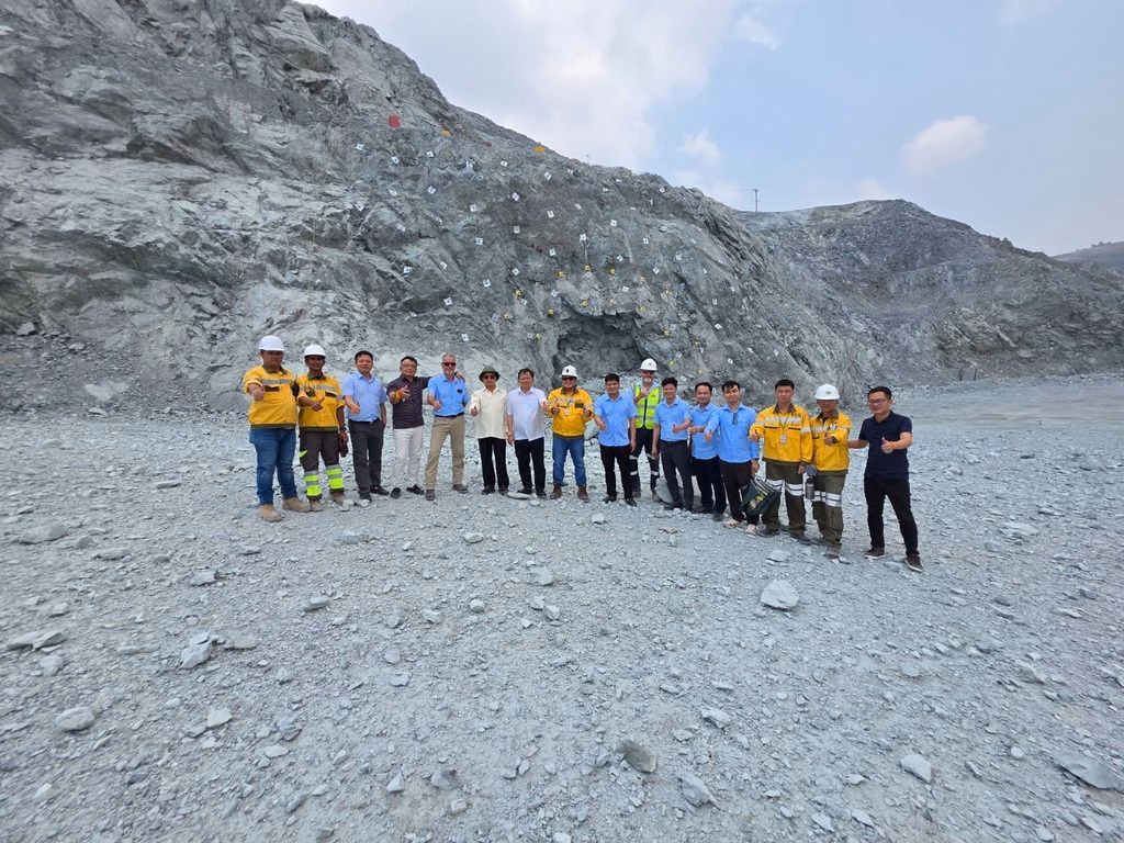 Paramina International underground mining project at Vang Tat Gold Mine in Lao PDR